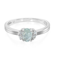 Paraiba Tourmaline Silver Ring