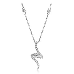 14K SI2 (H) Diamond Gold Necklace (CIRARI)