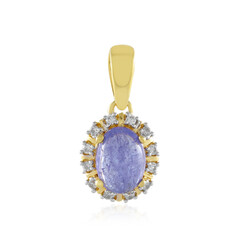 Tanzanite Silver Pendant