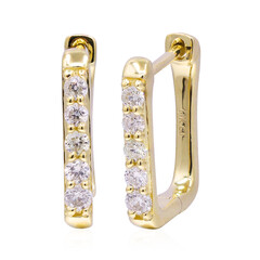 14K I1 (H) Diamond Gold Earrings (CIRARI)
