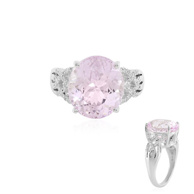 Kunzite Silver Ring
