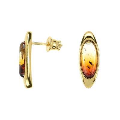 Baltic Amber Silver Earrings (dagen)
