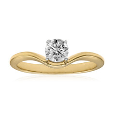 14K SI1 (G) Diamond Gold Ring
