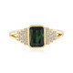 Benedito Green Tourmaline Silver Ring