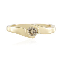 9K I2 Brown Diamond Gold Ring
