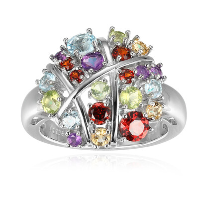 Citrine Silver Ring