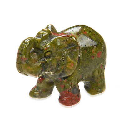 Figure with Unakite