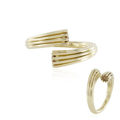 9K Diamond champagne I1 Gold Ring (de Melo)