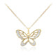 I3 (I) Diamond Silver Necklace