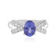 Tanzanite Silver Ring