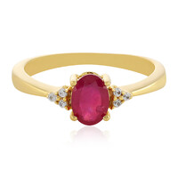 Madagascar Ruby Silver Ring