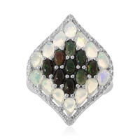 Welo Opal Silver Ring