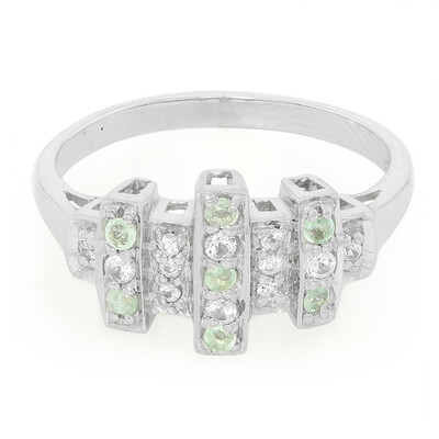 Paraiba Tourmaline Silver Ring