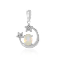 Welo Opal Silver Pendant