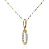 14K I1 (H) Diamond Gold Necklace (CIRARI)