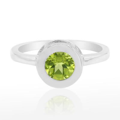 Peridot Silver Ring