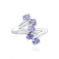 Tanzanite Silver Ring