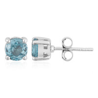 Ratanakiri Zircon Silver Earrings