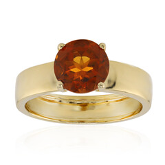 Madeira Citrine Silver Ring