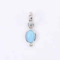 Turquoise Silver Pendant