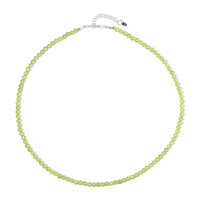Peridot Silver Necklace