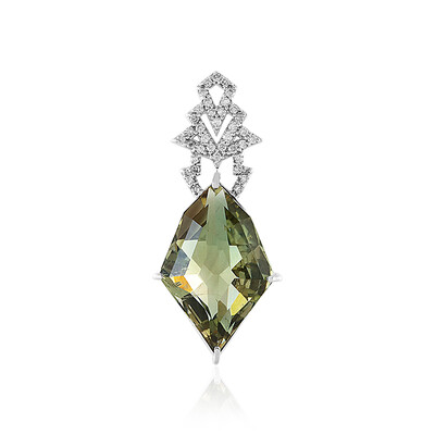14K Oregon Sunstone Gold Pendant (AMAYANI)