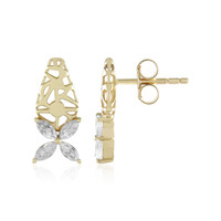 9K Zircon Gold Earrings (Ornaments by de Melo)