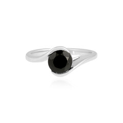 Black Onyx Silver Ring