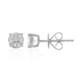 18K SI1 (H) Diamond Gold Earrings (CIRARI)