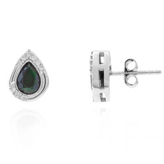 Mezezo Opal Silver Earrings