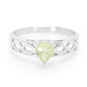Cuprian Tourmaline Silver Ring