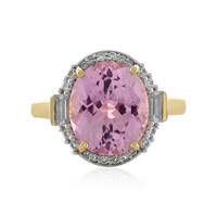 9K Kunzite Gold Ring (Adela Gold)