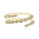 9K VS1 Champagne Diamond Gold Ring