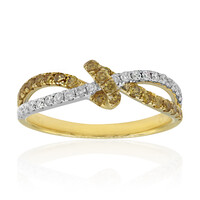 14K SI2 Yellow Diamond Gold Ring (CIRARI)