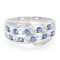 Kanchanaburi Sapphire Silver Ring