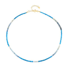 Santa Maria Aquamarine Silver Necklace