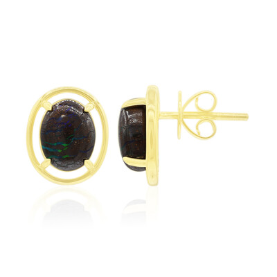 9K Boulder Opal Gold Earrings (Mark Tremonti)