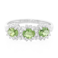 Paraiba Tourmaline Silver Ring