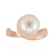 White Freshwater Pearl Silver Ring (TPC)