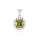 9K Sphene Gold Pendant