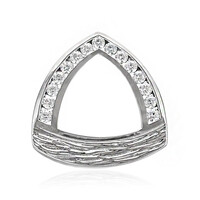 Zircon Silver Pendant