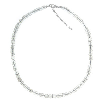 Prince Quartz Silver Necklace