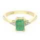 Bahia Emerald Silver Ring