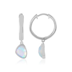 Welo Opal Silver Earrings