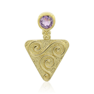 Amethyst Silver Pendant