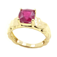 9K Madagascar Ruby Gold Ring (de Melo)