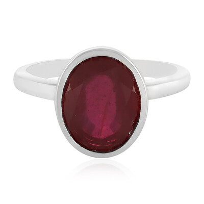Madagascar Ruby Silver Ring