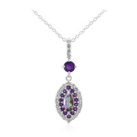 Mystic Quartz Silver Necklace