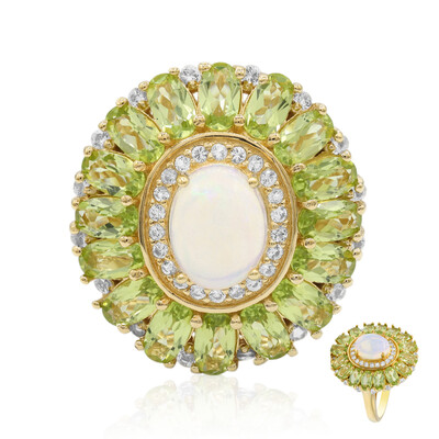 Welo Opal Silver Ring