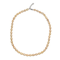 Freshwater pearl Silver Necklace (TPC)